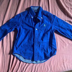 Ralph Lauren long sleeve 3T lines button up